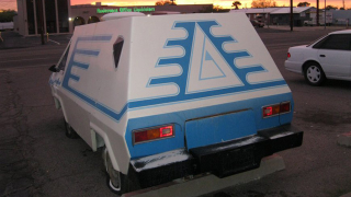 Illustration for article titled Take A Strange Trip Back In Time With This Custom VW Van